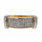 Bague 54 Bague Bandeau Or jaune Diamant 58 Facettes 2719339CN