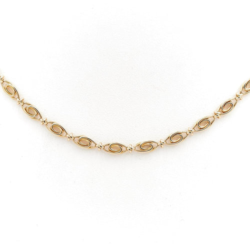 Collier Collier Maille souple Or jaune 58 Facettes 1599640CN