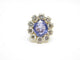 Bague 50 bague marquise taille 48 or jaune 18k sertie saphir 5ct diamants 4ct 58 Facettes 248352