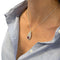 Pendentif Pendentif or blanc, diamants, rubis. 58 Facettes 31867