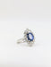 Ring 49 Marquise sapphire and diamond ring 58 Facettes 319
