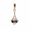 Pendentif Pendentif or jaune saphirs 58 Facettes 15-013B