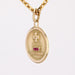 Augis Love Medal Pendant + than yesterday - than tomorrow 58 Facettes CVP62