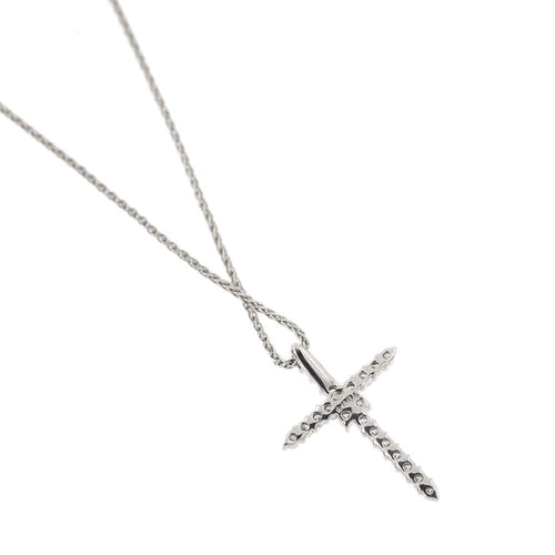 Collier Collier pendentif croix diamants 58 Facettes 27752