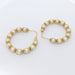 Earrings Yellow gold and pearl earrings 58 Facettes 27556