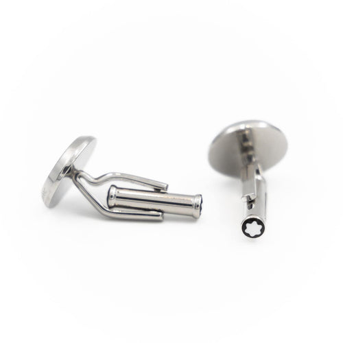 Boutons de manchette Montblanc Boutons de manchette Meisterstück Acier Onyx 58 Facettes 2201965CN