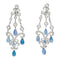 Boucles d'oreilles Boucles d'oreilles Chopard "Copacabana" en or blanc, diamants, saphirs. 58 Facettes 31568