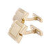 Cufflinks Cartier “French Tank” cufflinks, yellow gold. 58 Facettes 33437