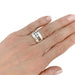 Ring 50 Messika ring, “Move”, white gold, diamonds. 58 Facettes 32070