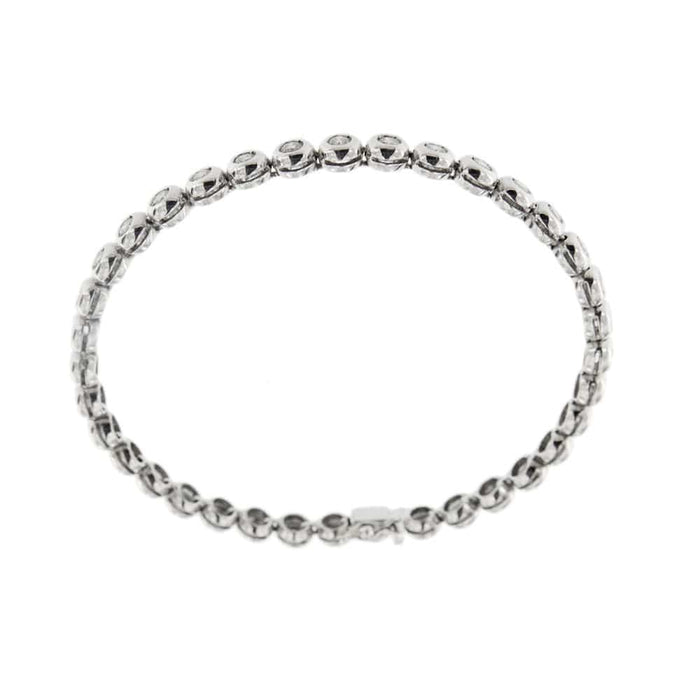 Bracelet Bracelet tennis avec diamants de 2,88 ct 58 Facettes 8868