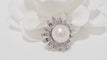 Bague 54 MAUBOUSSIN - Bague Au café des 2 amours Perle Diamants 58 Facettes 32311