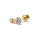 Boucles d'oreilles Boucle d'oreille diamants or jaune 58 Facettes