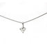 Heart Diamond Necklace 0.20 carat 58 Facettes 190286R