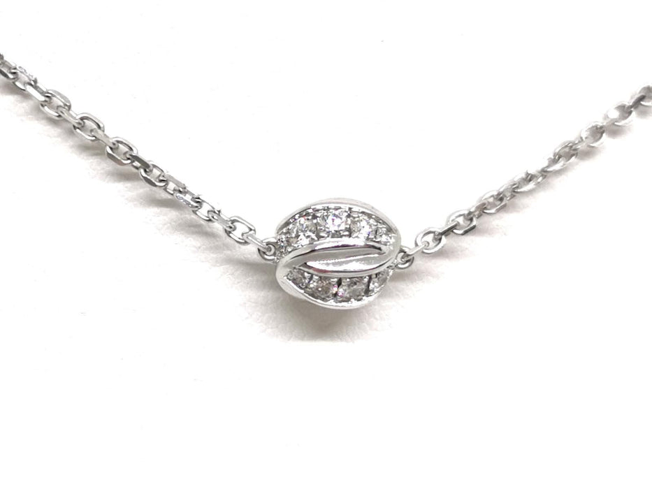 Collier Chaumet Collier Pendentif Liens Or blanc Diamant 58 Facettes 1783562CN