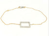 Bracelet Graphic Bracelet Rose Gold Diamond 58 Facettes 579213RV