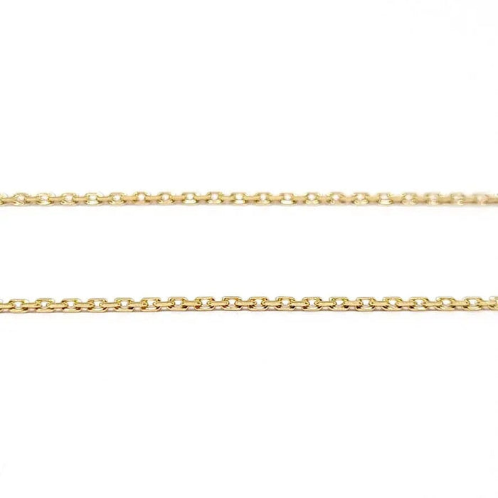 Collier Collier lien diamants , or jaune 58 Facettes