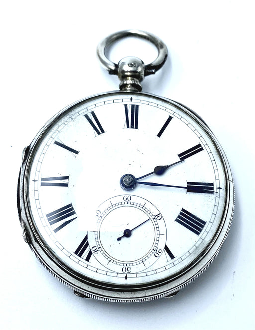Watch English pocket watch, silver case 58 Facettes
