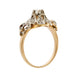 Ring 60 Diamond flower ring 58 Facettes 32274