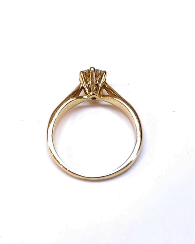 Bague 54 Bague solitaire Diamant 58 Facettes DV.24.Solo