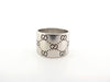 Bague 59 bague GUCCI icon en or blanc 18k 15 gr taille 59 monogramme gg 58 Facettes 250433