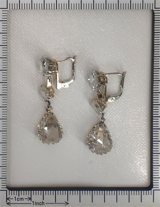 Boucles d'oreilles Pendantes, diamants 58 Facettes 23060-0078