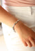 Bracelet Soft mesh bracelet White gold 58 Facettes 2360832CN