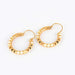 Earrings Hoop earrings Yellow gold 58 Facettes