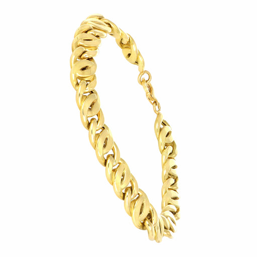 Bracelet 19 Cocotte Mesh Bracelet Yellow gold 58 Facettes 62000159