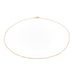 Necklace Cable link necklace Yellow gold 58 Facettes 1718058CN