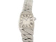 Montre montre CARTIER la dona large 2835 28 mm quartz acier palladie 58 Facettes 253462