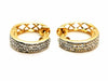 Earrings Hoop Earrings Yellow Gold Diamond 58 Facettes 1740874CN