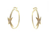 MAUBOUSSIN divine star creole earrings gold & diamonds 58 Facettes 246154