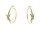 Boucles d'oreilles boucles d'oreilles MAUBOUSSIN creoles etoile divine or & diamants 58 Facettes 246154