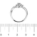 Ring 53 Diamond solitaire ring 0,05 ct 58 Facettes 16113