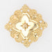 Brooch Yellow gold collar brooch 58 Facettes 06-056A