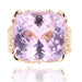 Bague 53 Bague ancienne vintage kunzite 58 Facettes 21-551