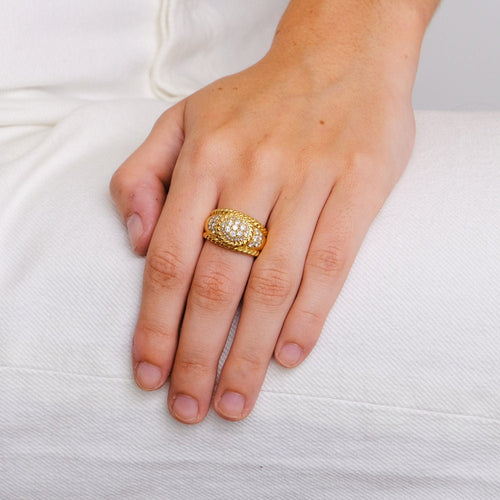 Bague 52.5 Bague Corde Diamant 58 Facettes 2.206