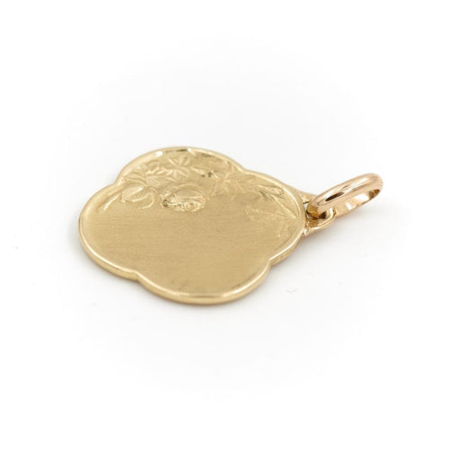 Collier Pendentif Medaille religieuse Or jaune 58 Facettes 1913093CN