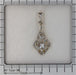 Art Deco Diamond and Pearl Pendant 58 Facettes 23283-0098