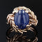 Bague 49 Bague saphir cabochon et or 58 Facettes 22-045