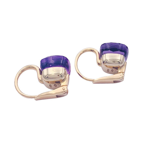 Boucles d'oreilles Boucles d'oreilles Pomellato, "Nudo Classic", deux ors et améthystes. 58 Facettes 32849