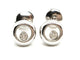 Boucles d'oreilles Chopard Boucles d'oreilles Puces Happy Diamonds Or blanc Diamant 58 Facettes 1468728CN