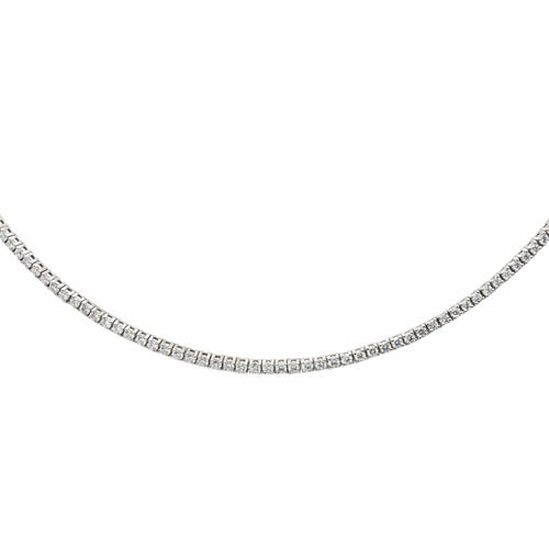 Collier Collier Rivière Or blanc Diamant 58 Facettes 2708407CN