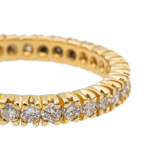 Bague 53 Bague Alliance Or jaune Diamant 58 Facettes 2699863CN