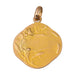 Pendant Religious medal pendant Yellow gold 58 Facettes 2669422CN