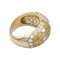 Bague 51 Bague Cartier, "Sauvage", en or jaune, diamants, saphirs jaunes. 58 Facettes 33028