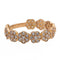 Bague 51 Bague Fleur Or rose Diamant 58 Facettes 2519150CN