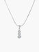 White Gold / Diamond Necklace “FLOWER” NECKLACE WHITE GOLD & DIAMONDS 58 Facettes BO/220004