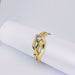 Ring Snake ring in yellow gold and diamond 58 Facettes 5606