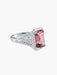 Bague 52 Bague Tourmaline rose Diamants 58 Facettes